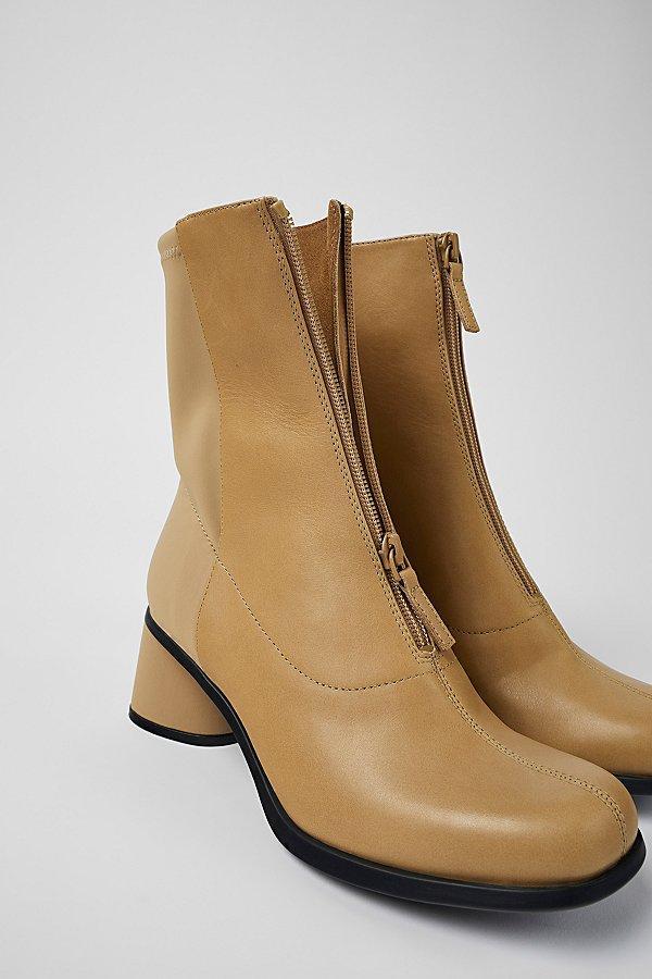 Camper Kiara Leather Zip Boot Womens at Urban Outfitters Product Image