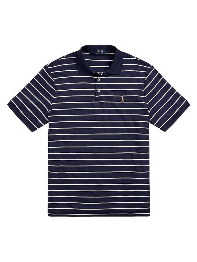 Polo Ralph Lauren Mens Classic-Fit Soft Cotton Polo Shirt - French Navy Product Image