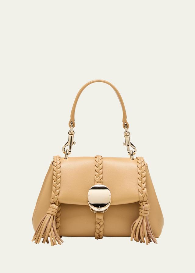 Chlo Mini Penelope Leather Crossbody Satchel Product Image