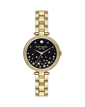 kate spade new york holland mother of pearl leather strap watch, 34mm Product Image