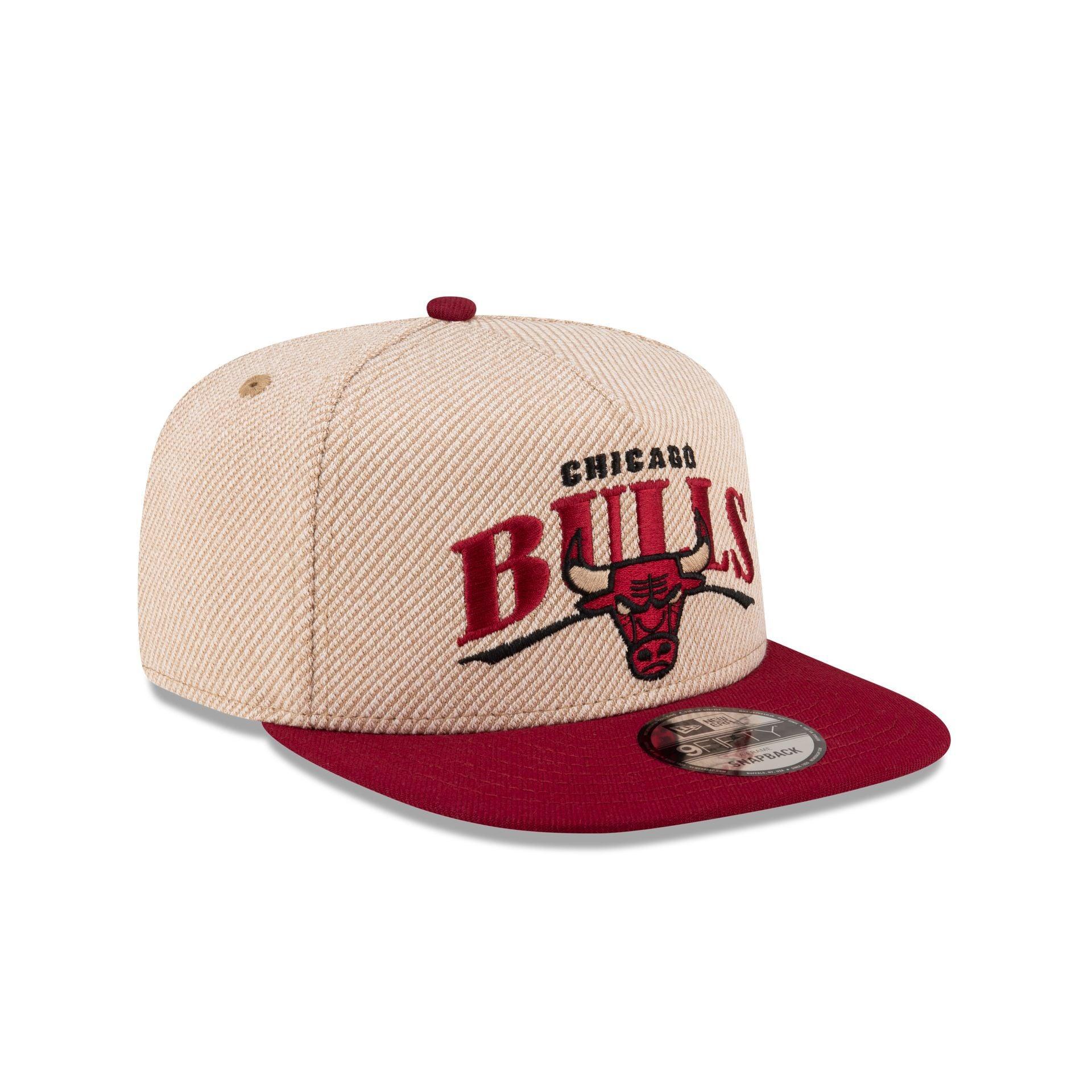 Chicago Bulls Terry Heather 9FIFTY A-Frame Snapback Hat Male Product Image