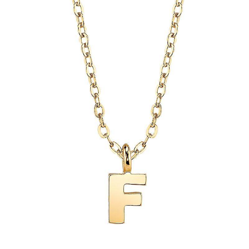 1928 Initial Pendant Necklace, Womens B Product Image