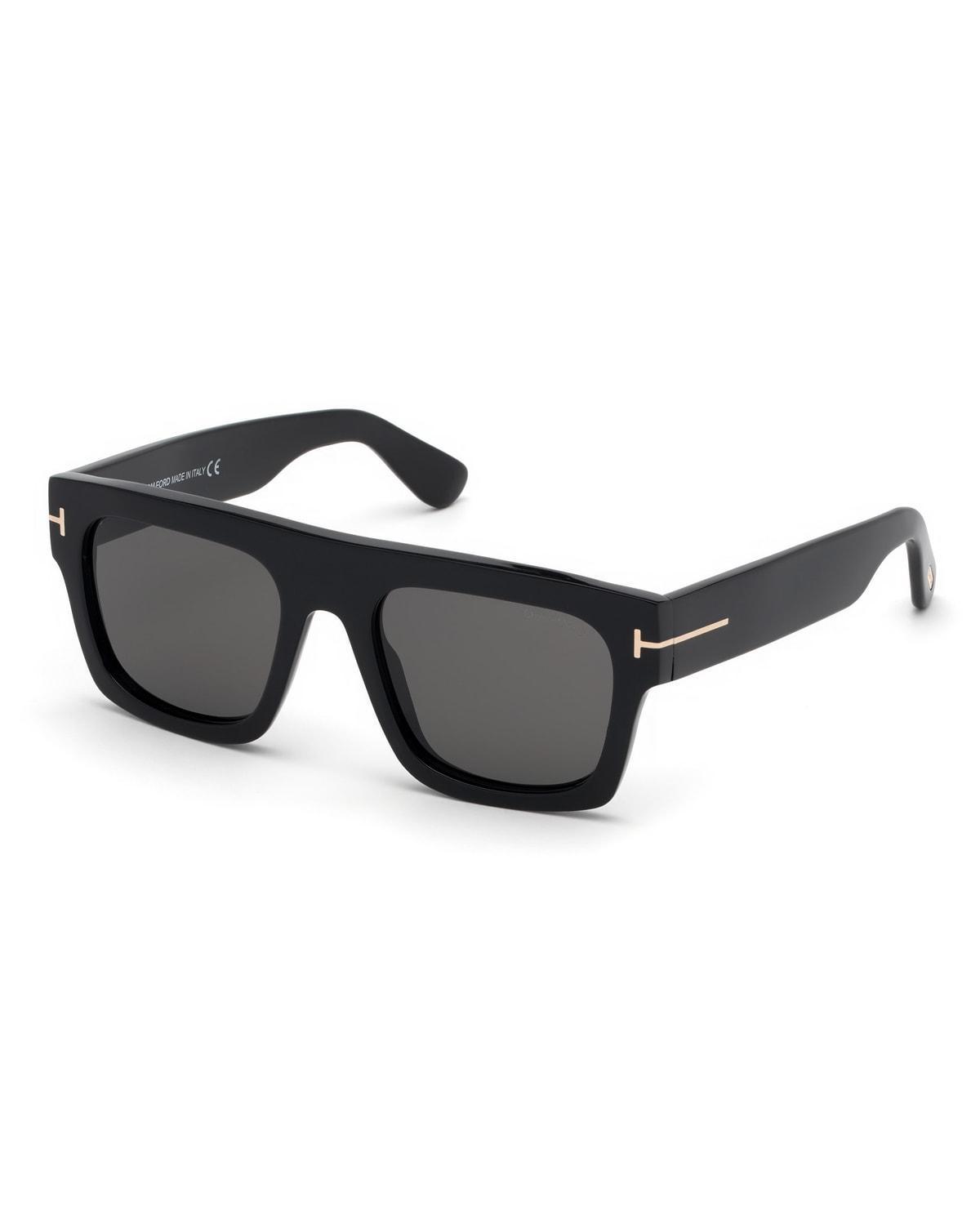 Mens Fausto Thick Acetate Sunglasses Product Image