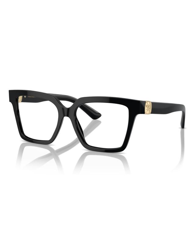 Dolce&Gabbana Womens Eyeglasses, DG3395 - Black Product Image