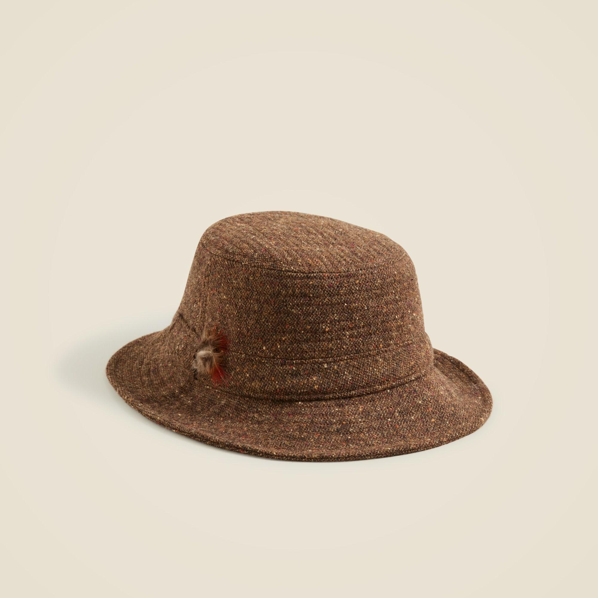 Bucket hat in Irish wool Product Image