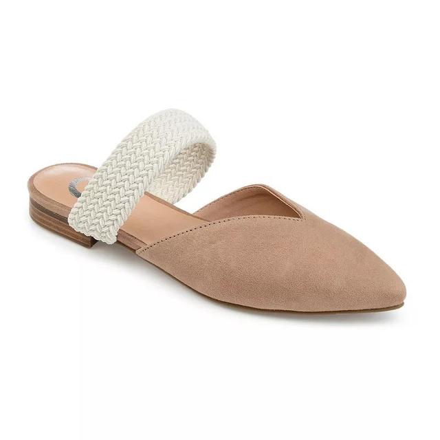 Journee Collection Roxeene Womens Mules Brown Product Image