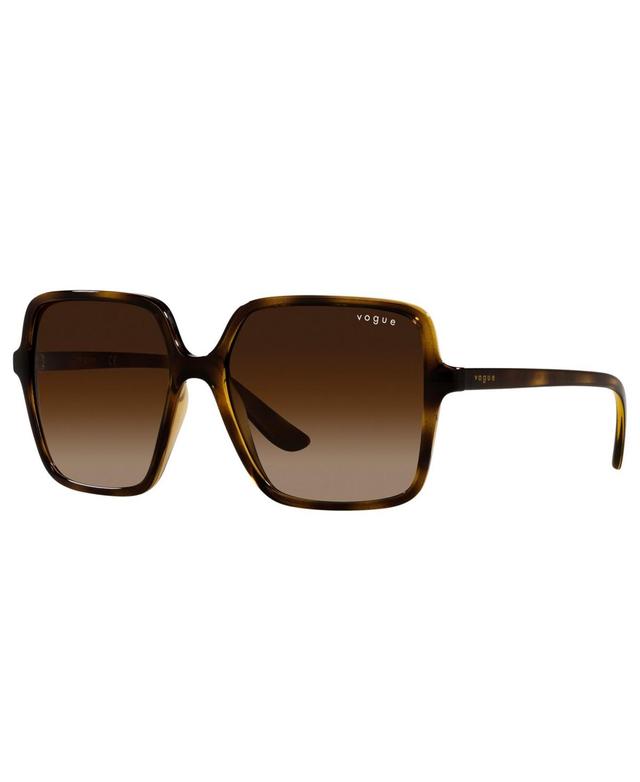 Vogue Eyewear Womens Sunglasses, VO5352S - DARK HAVANA Product Image