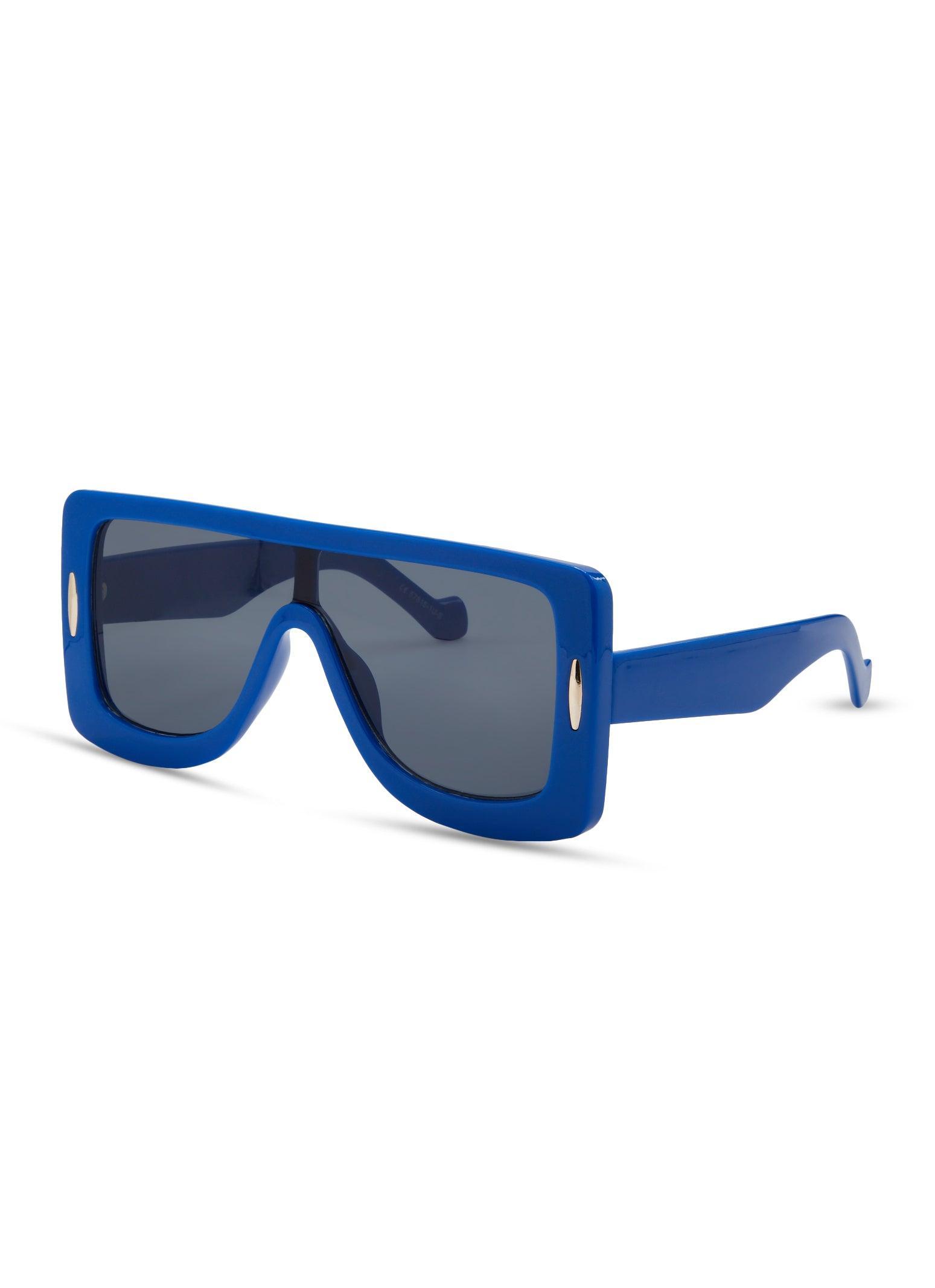 Oversized Frame Shield Sunglasses Female Product Image