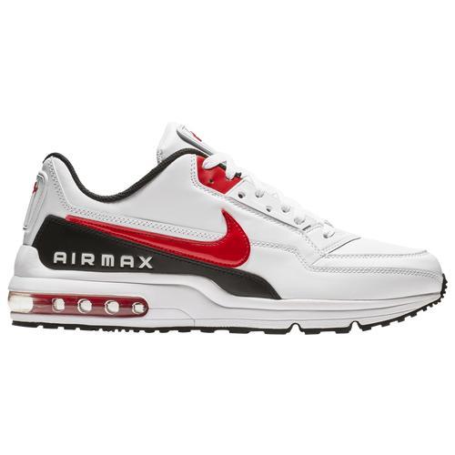 Nike Mens Air Max LTD 3 - Running Shoes White/University Red/Black Product Image