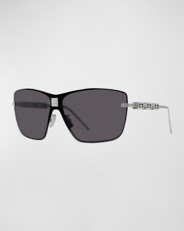 4G Metal Alloy Shield Sunglasses Product Image