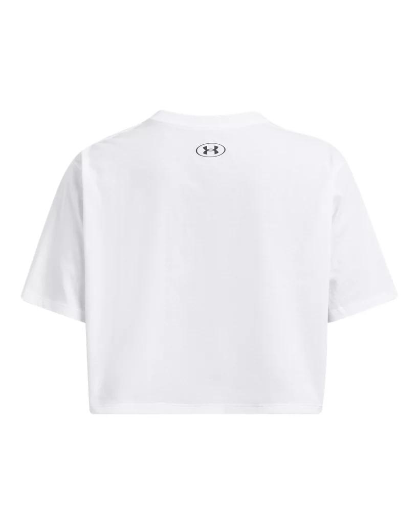 Women's UA Boxy Crop Logo Short Sleeve Product Image