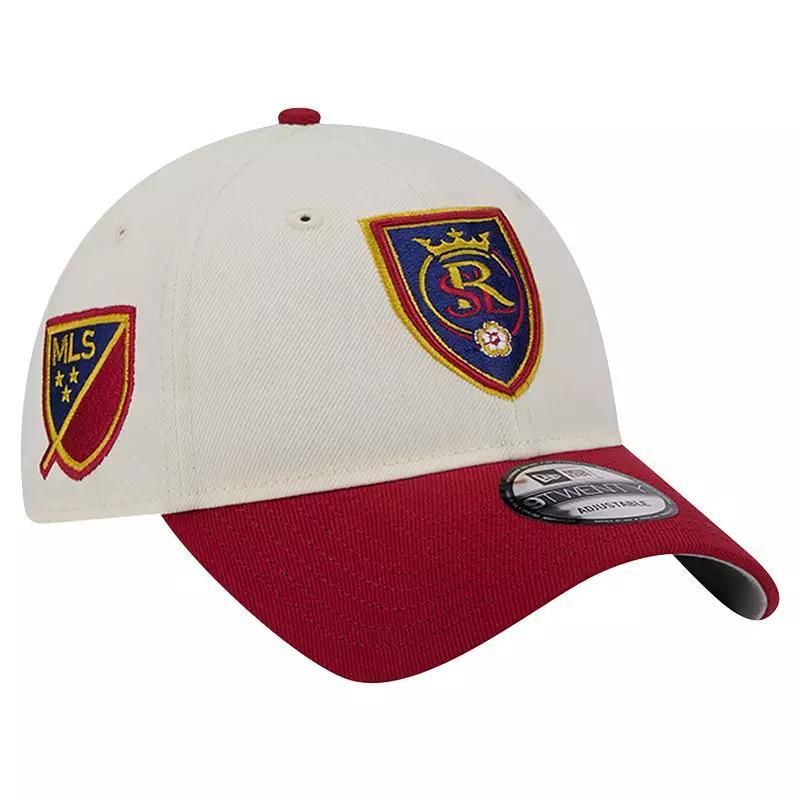 Mens New Era White Real Salt Lake 2024 Kick Off Collection 9TWENTY Adjustable Hat Product Image