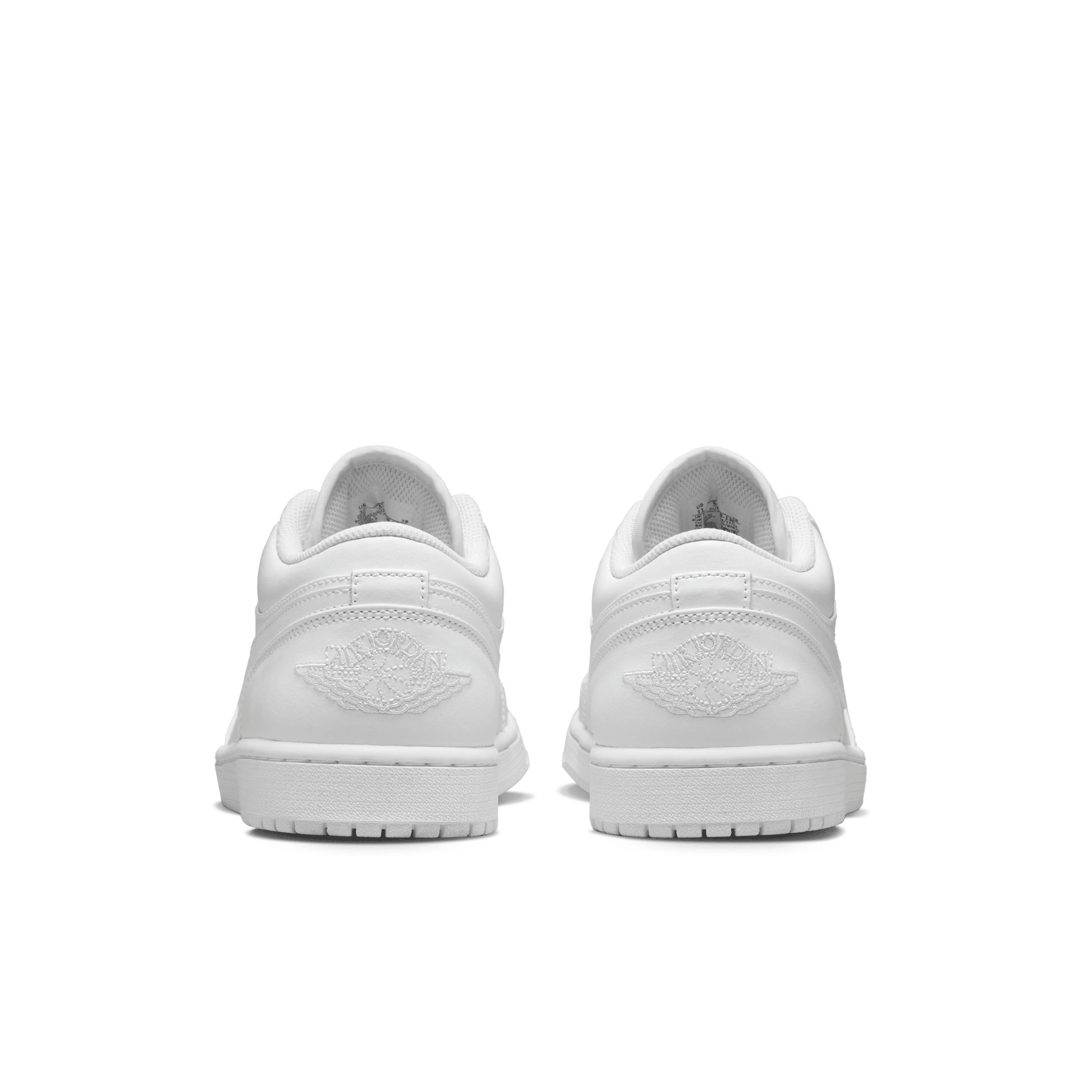 Jordan Mens Air 1 Low - Shoes White/White/White Product Image