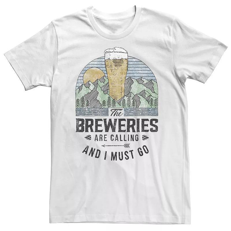 Big & Tall Breweries Destination Tee, Mens Product Image