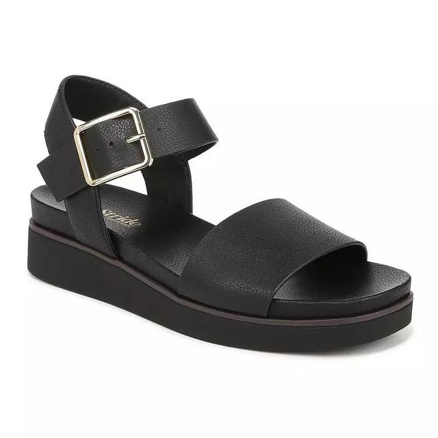 LifeStride Gillian Womens Platform Sandals Black Product Image