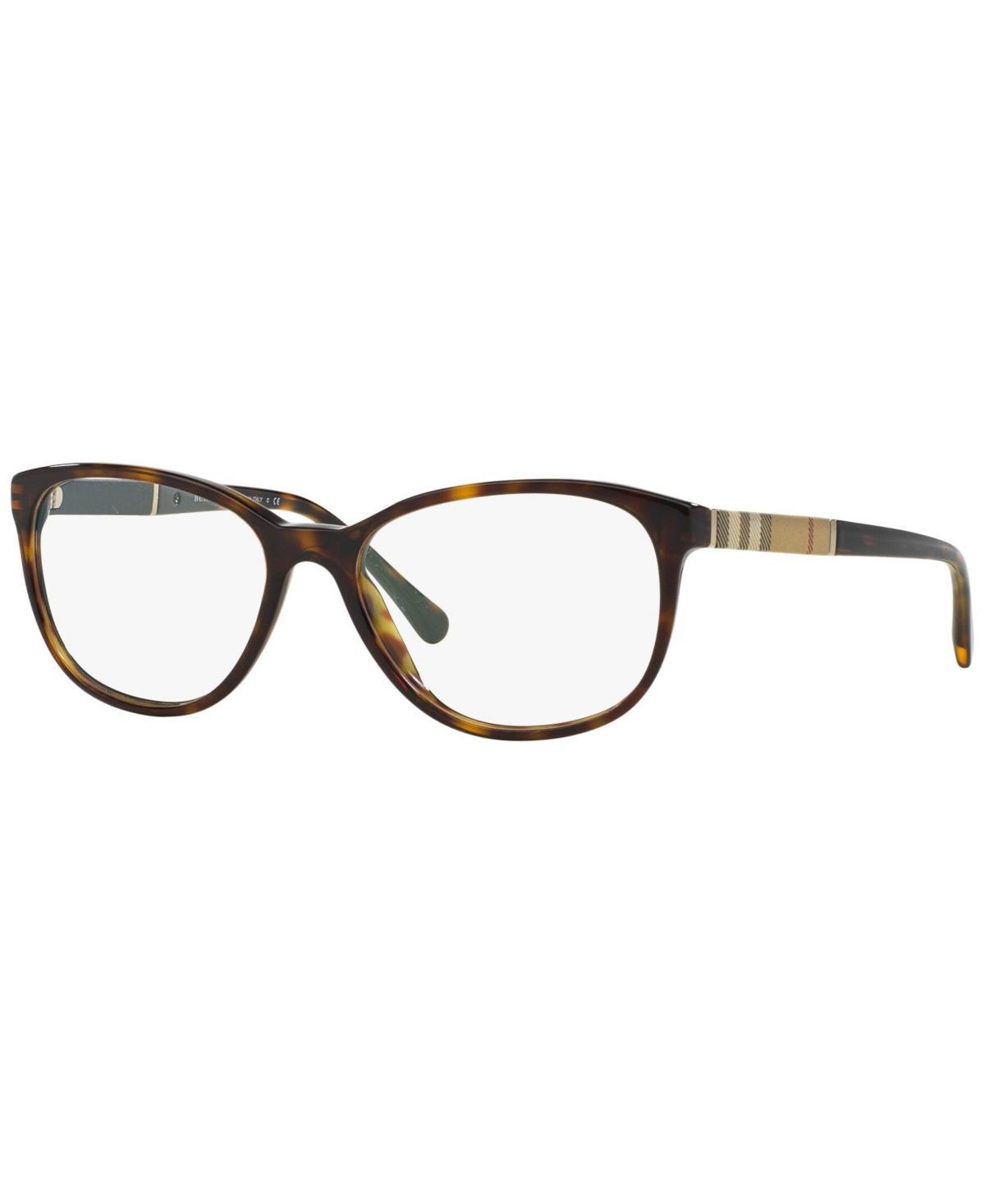 Burberry BE2172 Womens Square Eyeglasses - Black Product Image