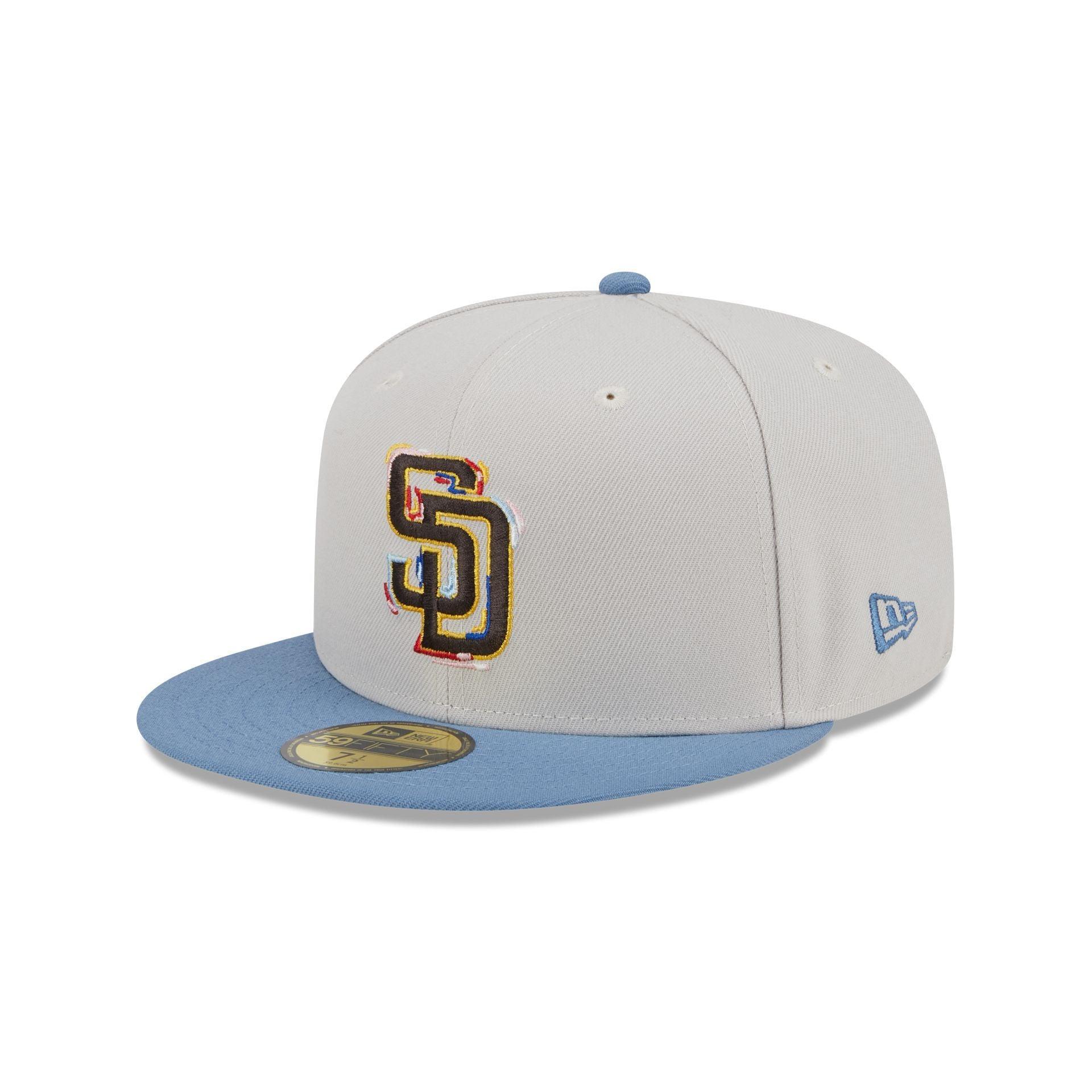 San Diego Padres Color Brush 59FIFTY Fitted Hat Male Product Image