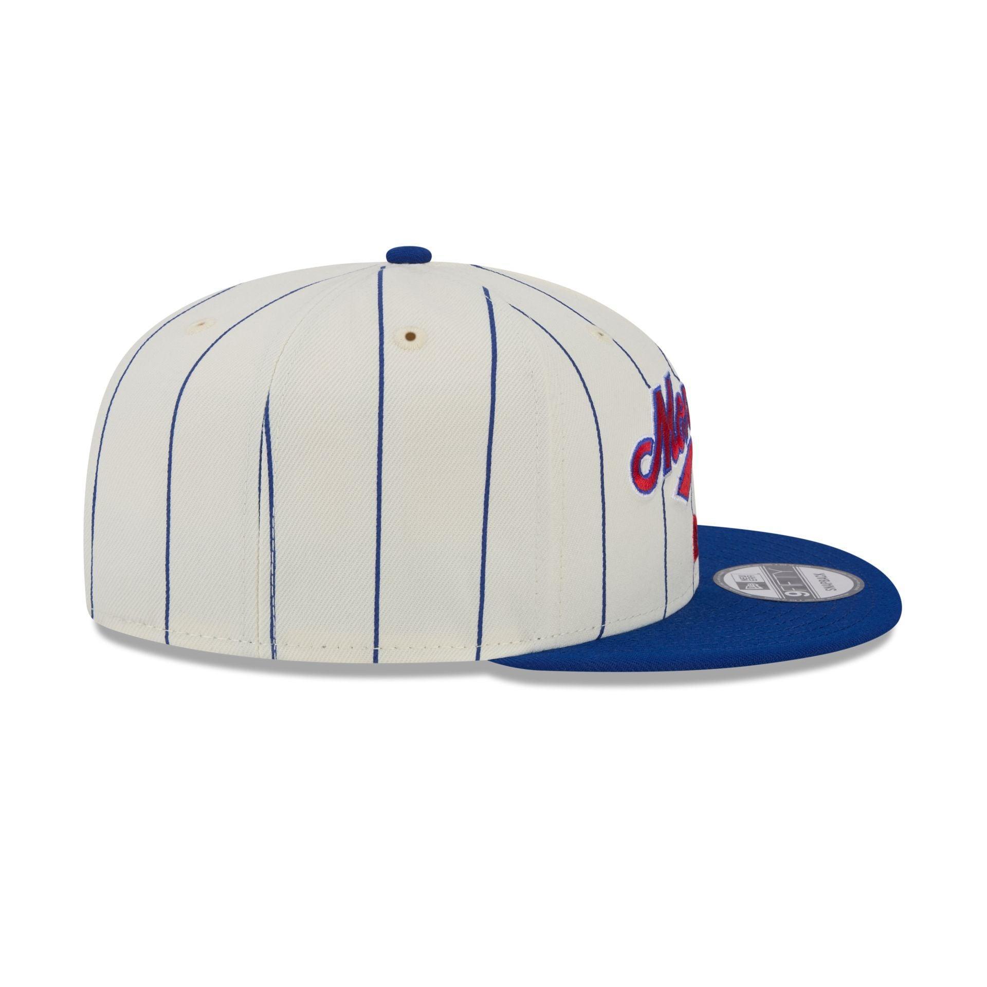 Montreal Expos Jersey Pinstripe 9FIFTY Snapback Hat Male Product Image