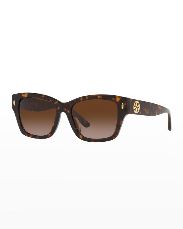 Tory Burch Rectangle Sunglasses, 53mm Product Image