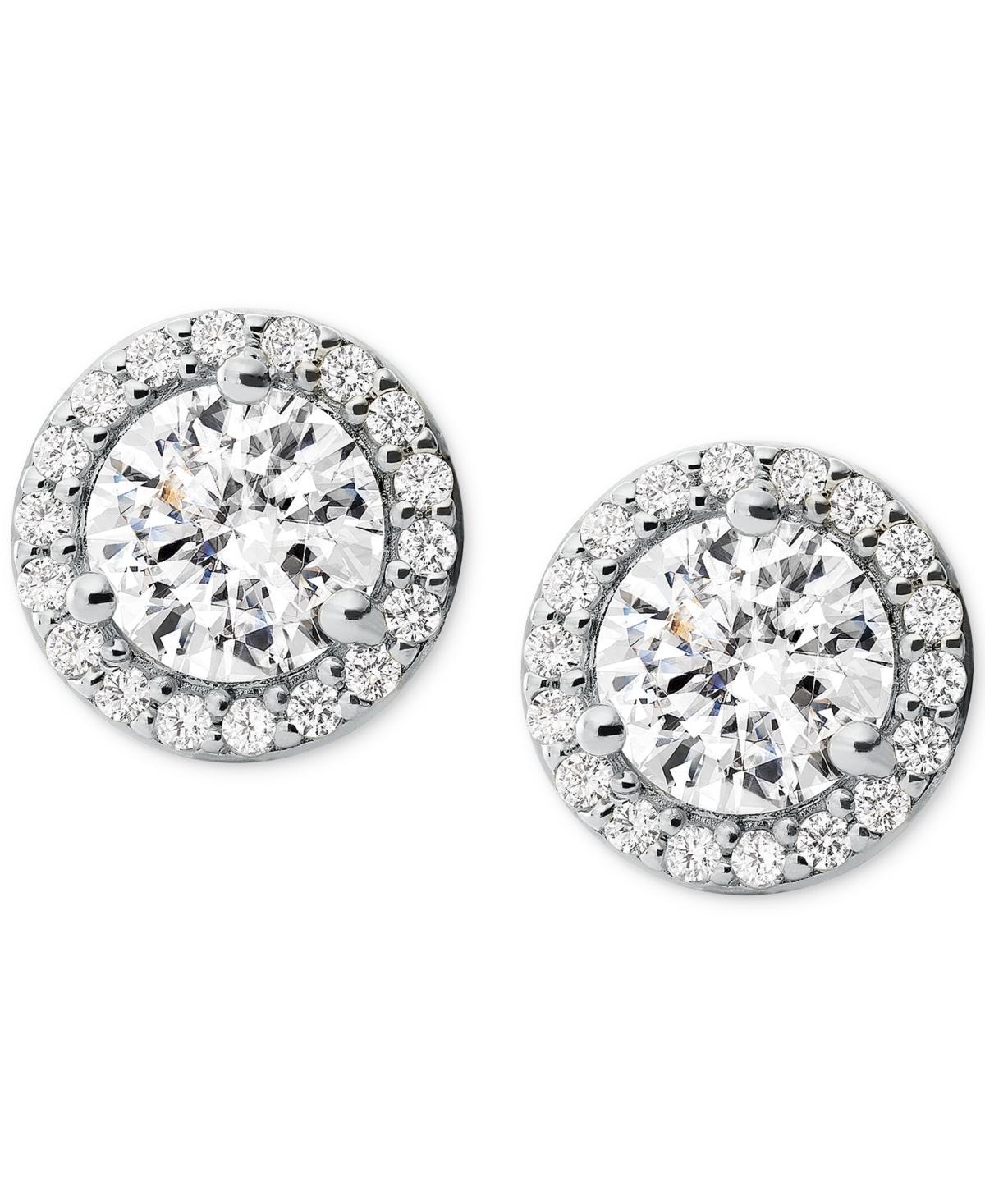 Precious Metal-Plated Sterling Pavé Studs Product Image