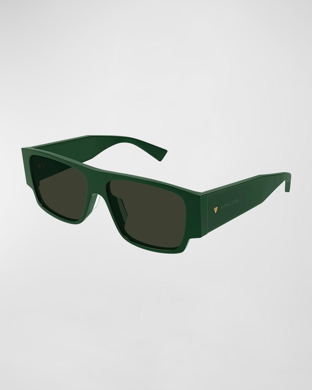 Men's Acetate Rectangle Sunglasses Product Image