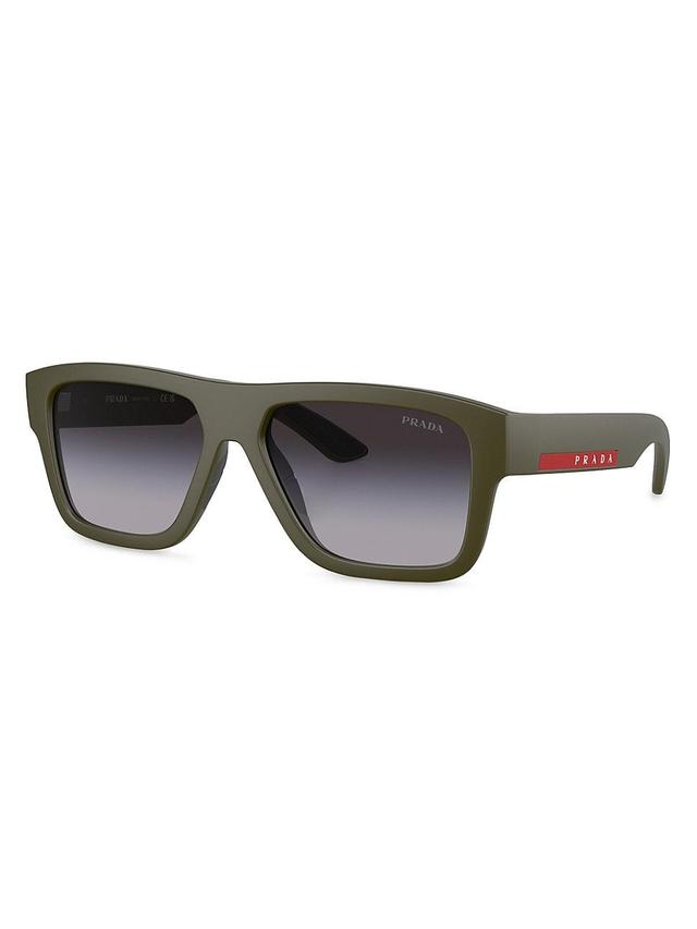 Mens PS 04ZS 56MM Square Sunglasses Product Image