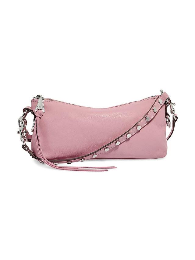 Womens Riverside Leather Convertible Crossbody Bag Product Image