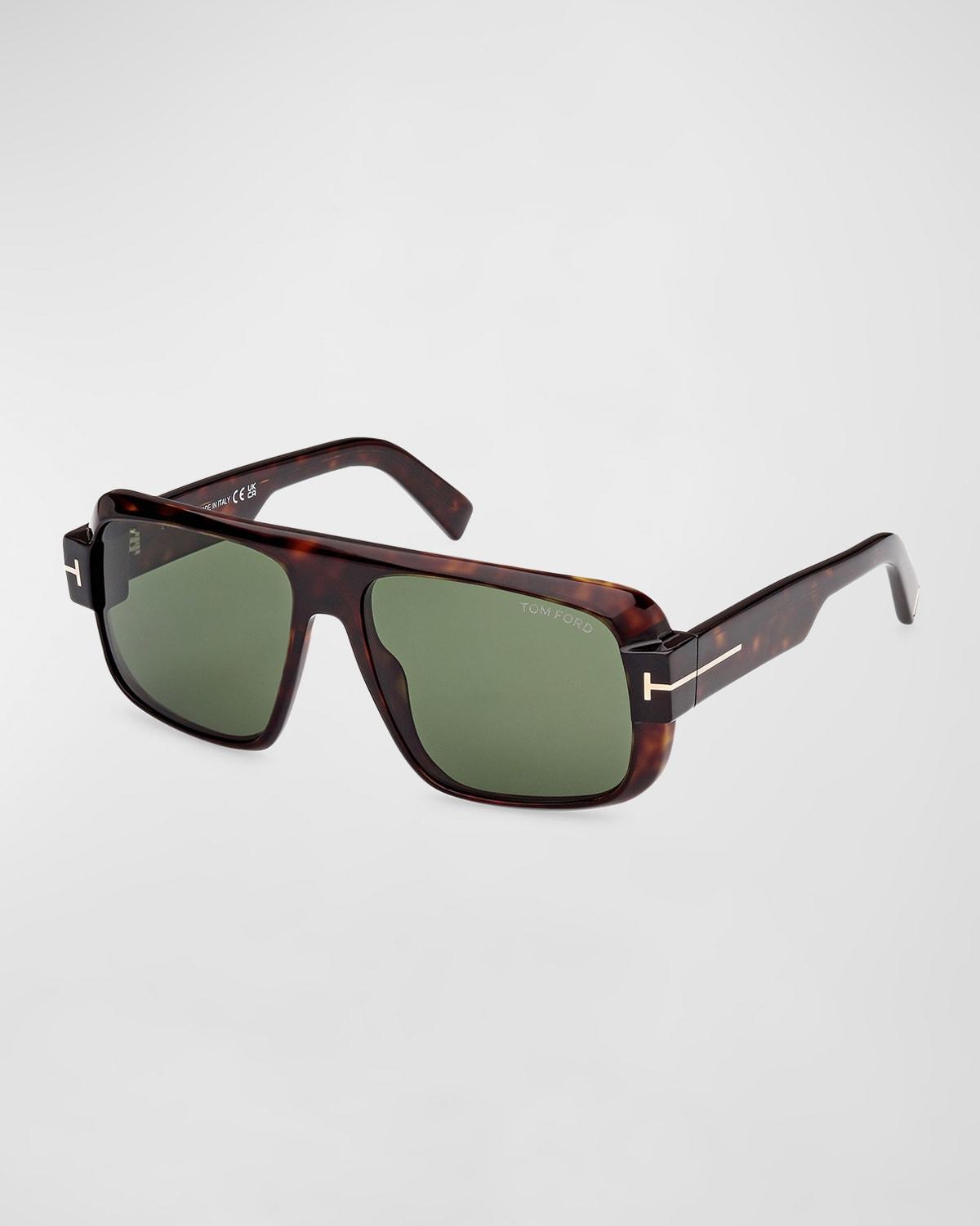 Men's Turner Acetate Rectangle Sunglasses Product Image