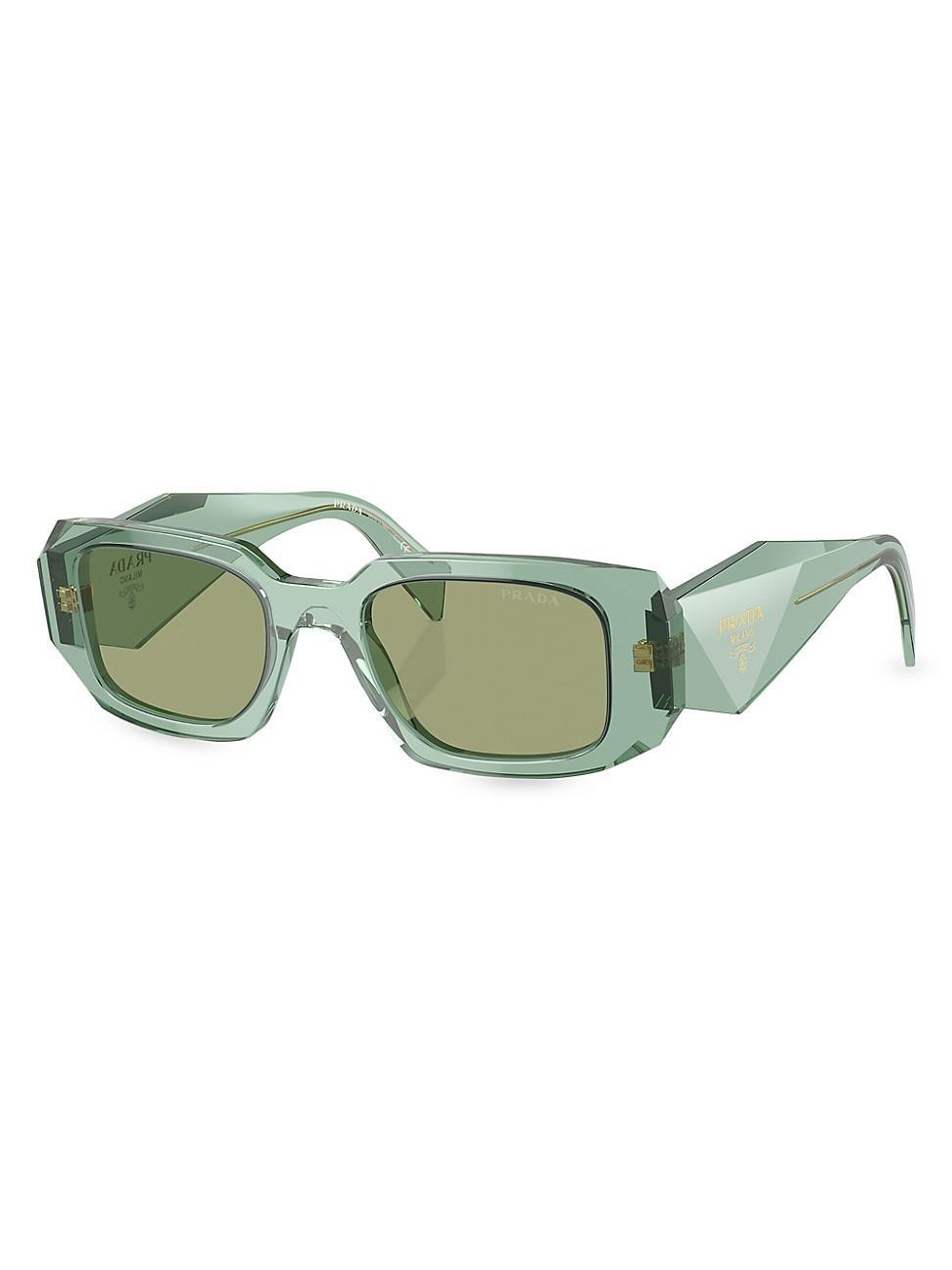 Prada Symbole Rectangular Sunglasses, 49mm Product Image