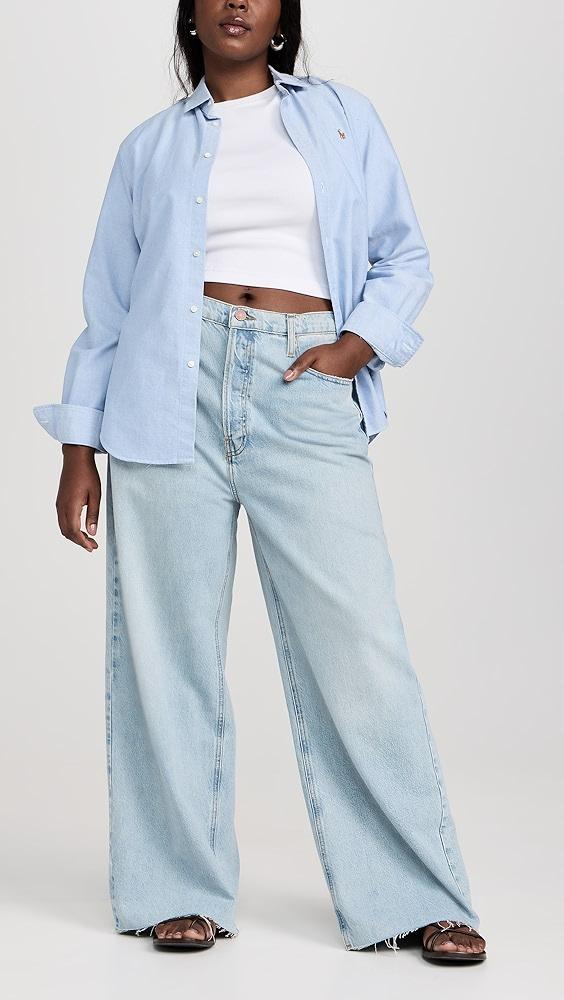 FRAME Le Low Baggy Wide Leg Jeans | Shopbop Product Image