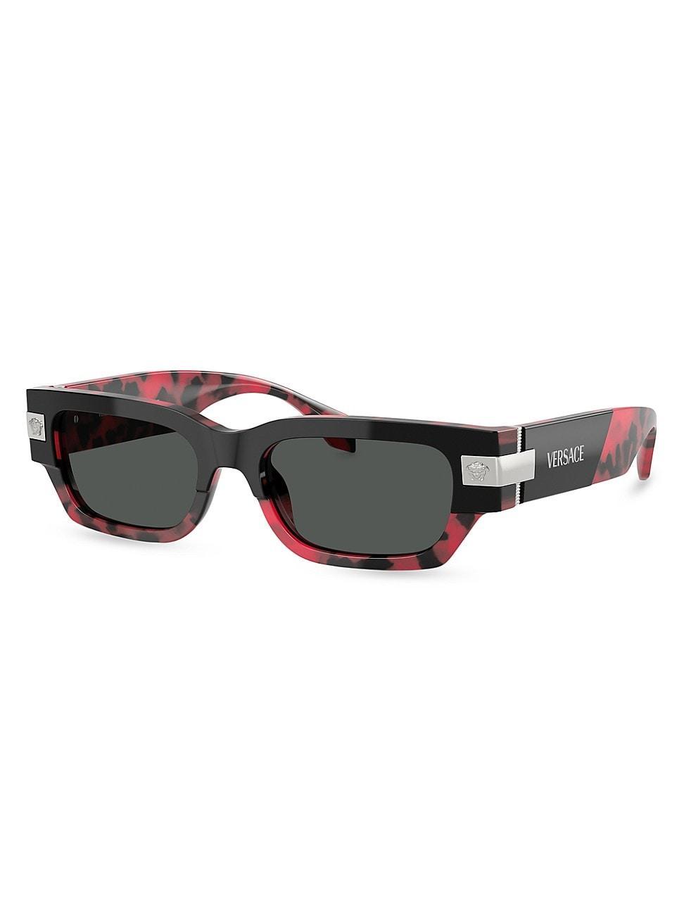 Versace Unisex Ve4425u Maxi Biggie Rectangle Sunglasses Product Image