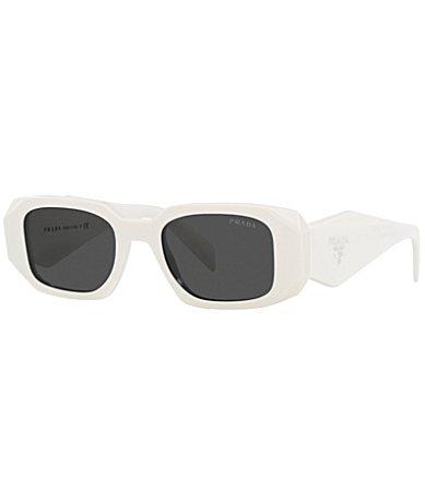 Geometric Rectangle Acetate Sunglasses Product Image