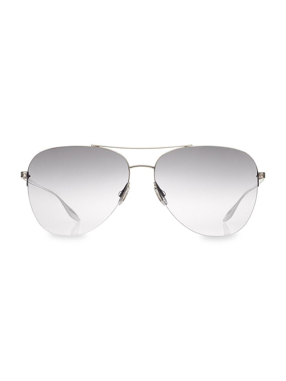 Womens 62MM Aviator Sunglasses Product Image