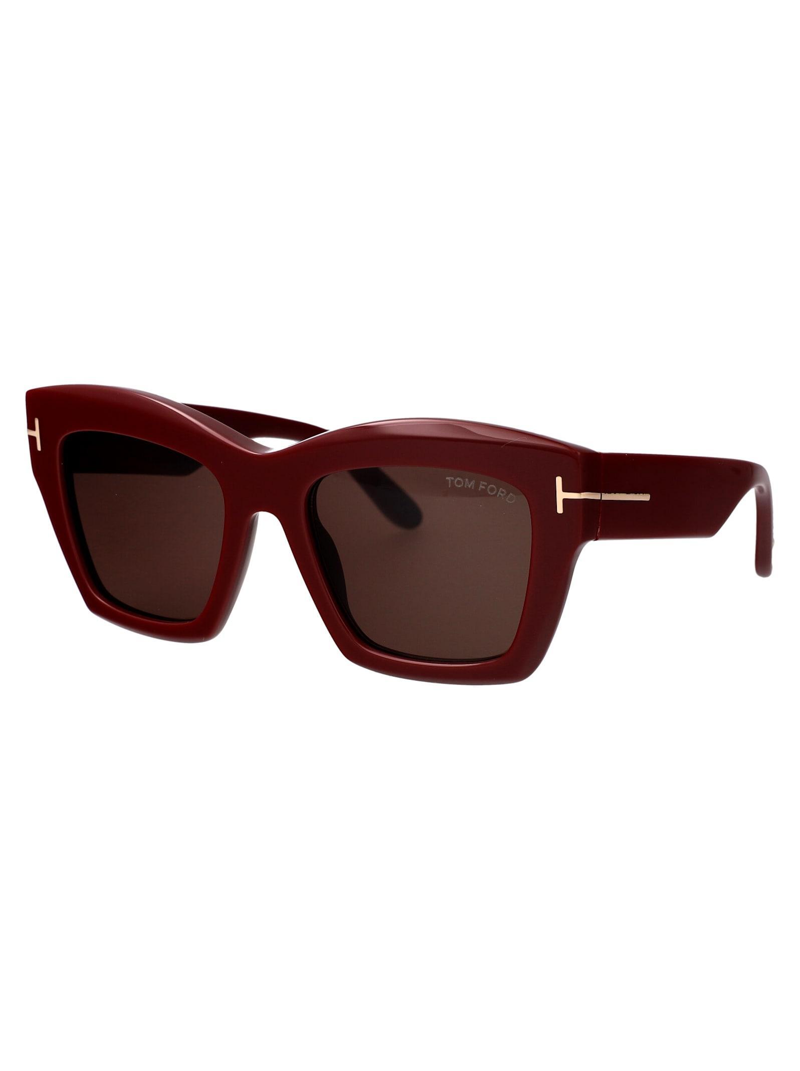 TOM FORD Ft1191/s Sunglasses In Red Product Image