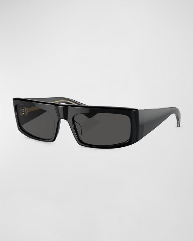 Bold Acetate Rectangle Sunglasses Product Image