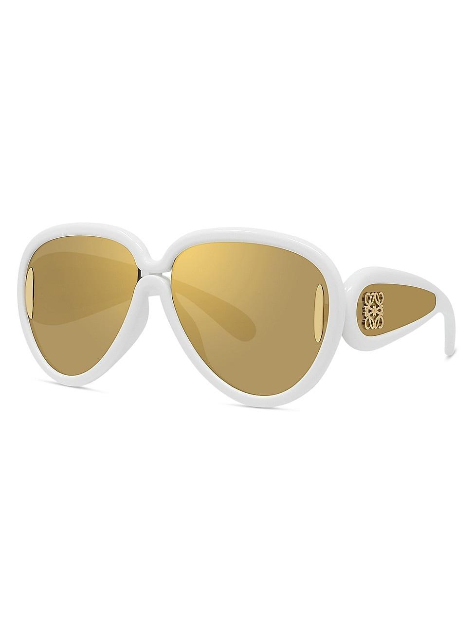 Mens Anagram Oversized Oval Sunglasses Product Image