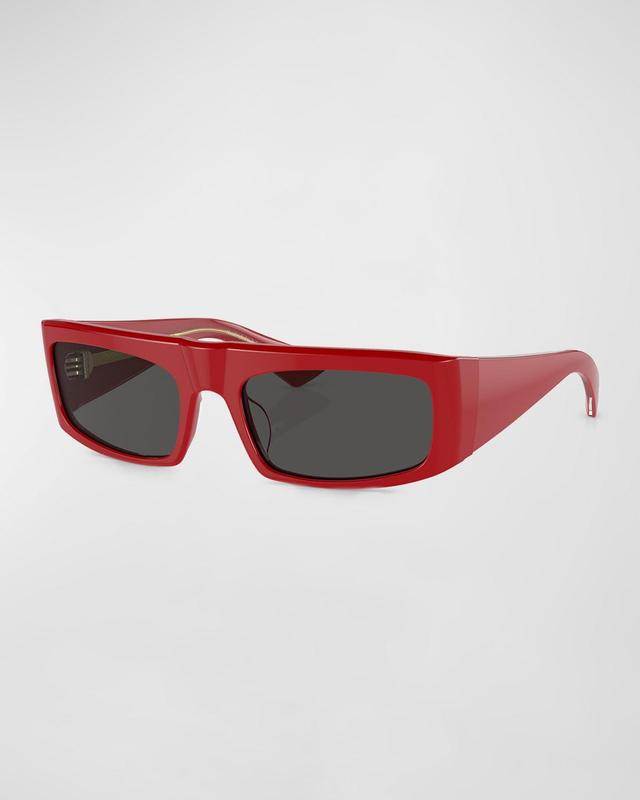 Bold Acetate Rectangle Sunglasses Product Image