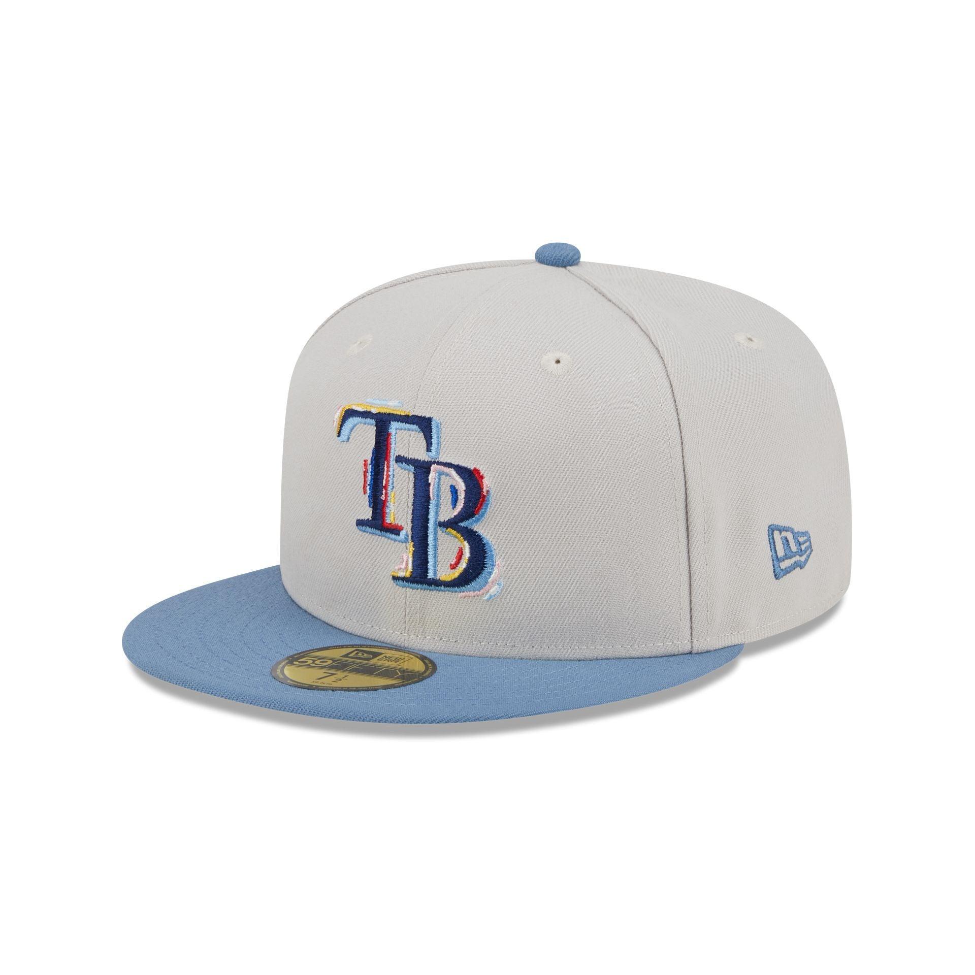 Tampa Bay Rays Color Brush 59FIFTY Fitted Hat Male Product Image