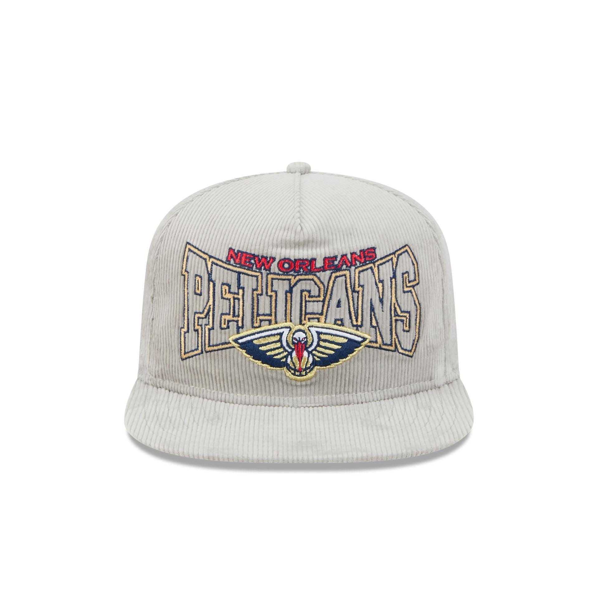 New Orleans Pelicans Gray Cord Golfer Hat Male Product Image