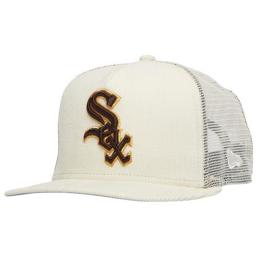 New Era Mens White Sox 9FIFTY A-Frame Cap - Beige/Brown Product Image