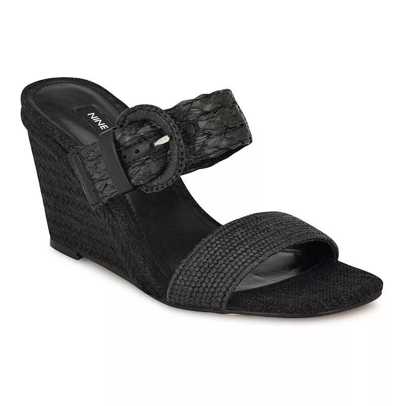 Nine West Novalie Womens Wedge Sandals Product Image