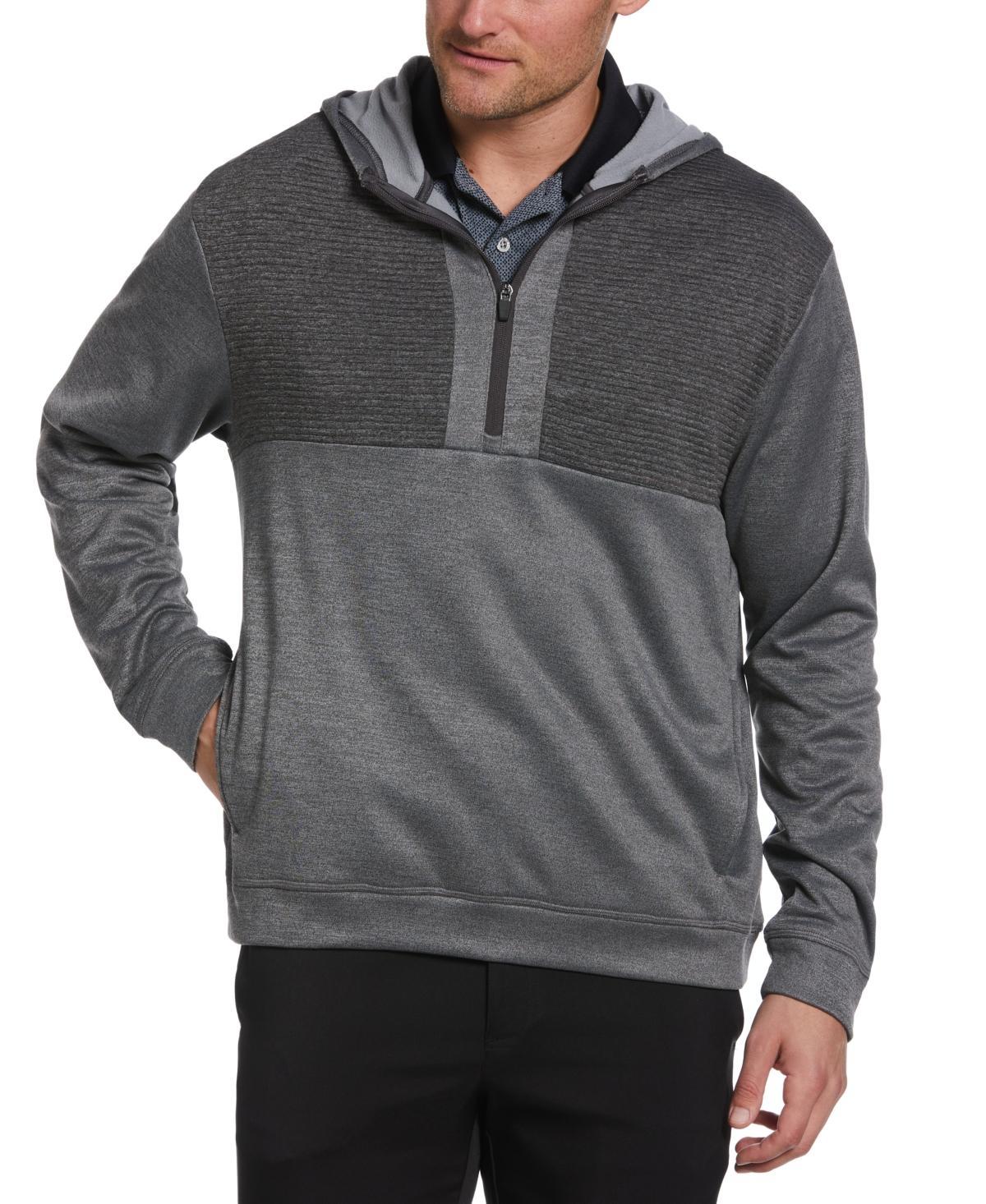 Pga Tour Mens Pro Knit Pullover Quarter-Zip Performance Golf Hoodie Product Image