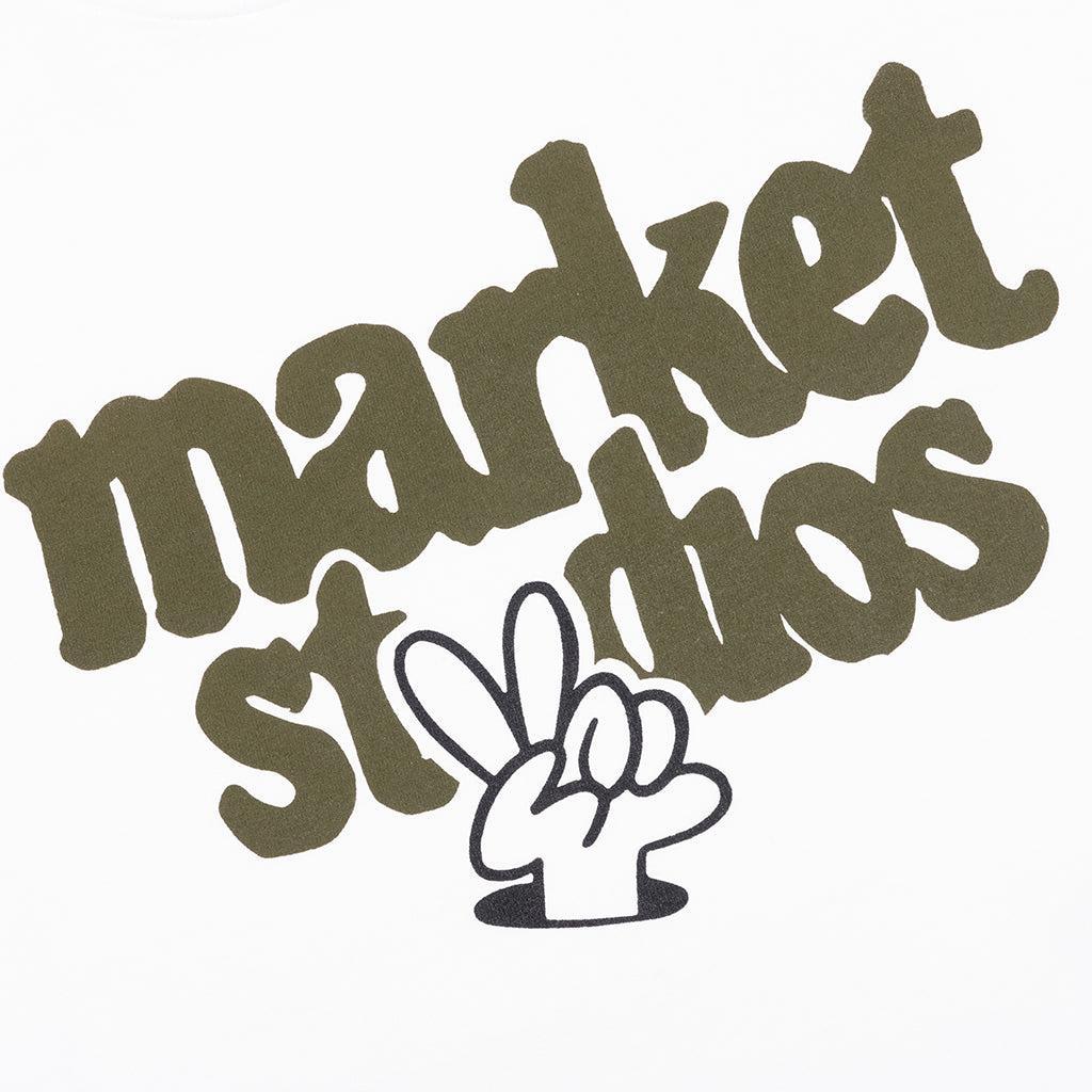 Market Studios T-Shirt - White Male Product Image