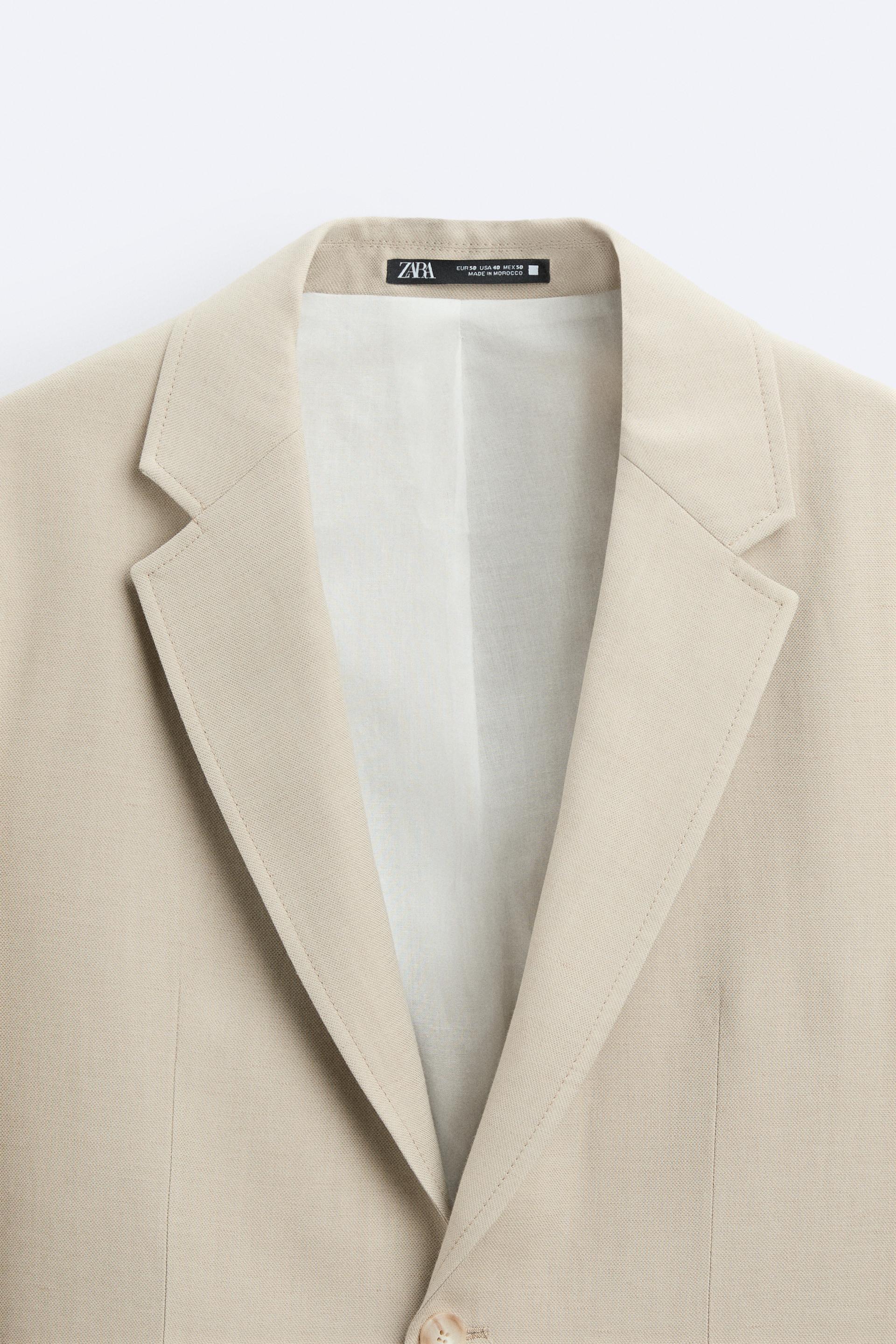 VISCOSE - LINEN SUIT JACKET Product Image