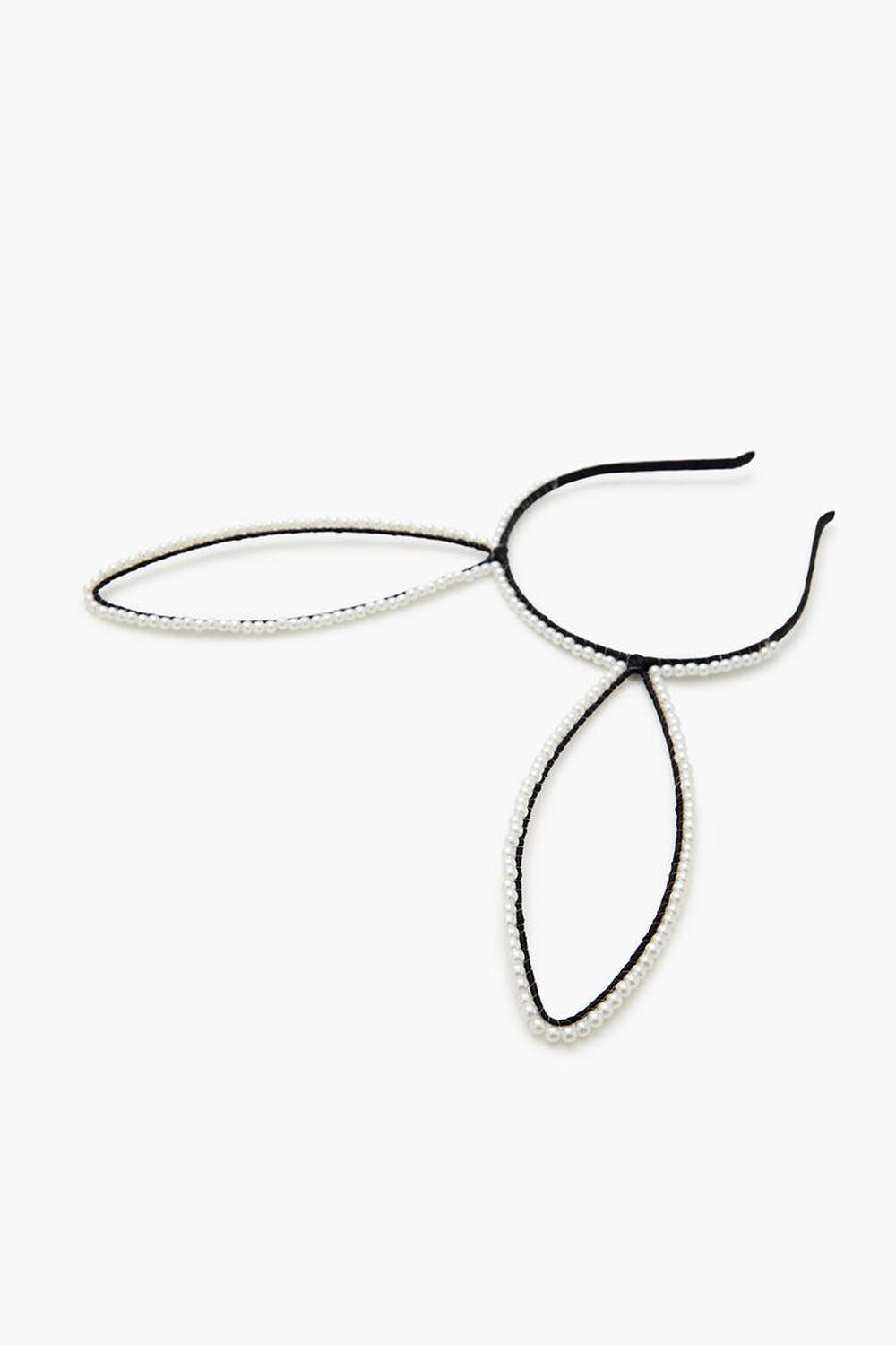 Faux Pearl Rabbit Headband | Forever 21 Product Image