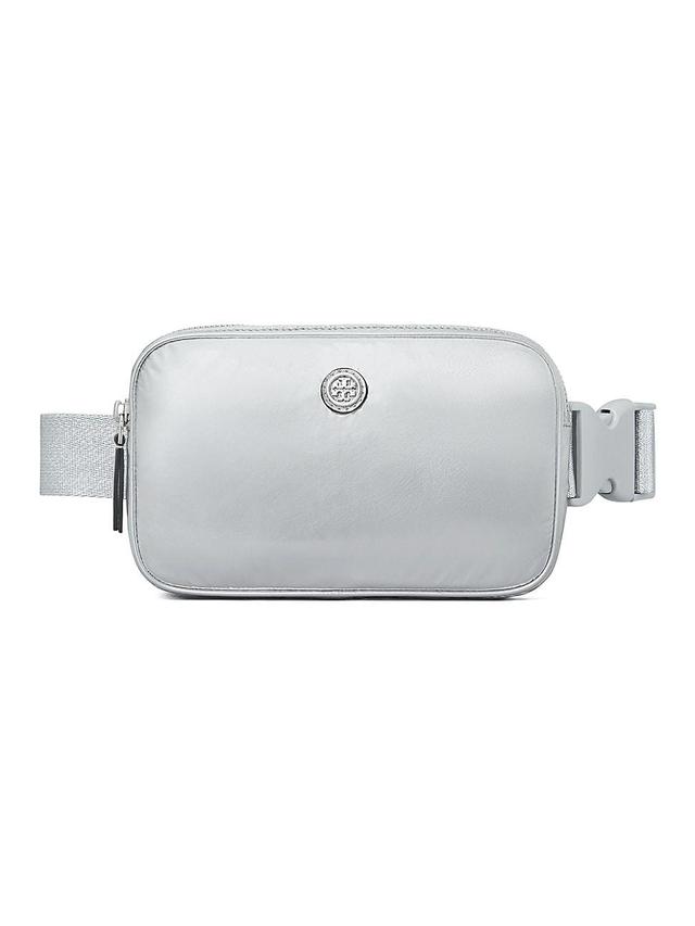 Womens Virginia Metallic Nylon Belt Bag Product Image