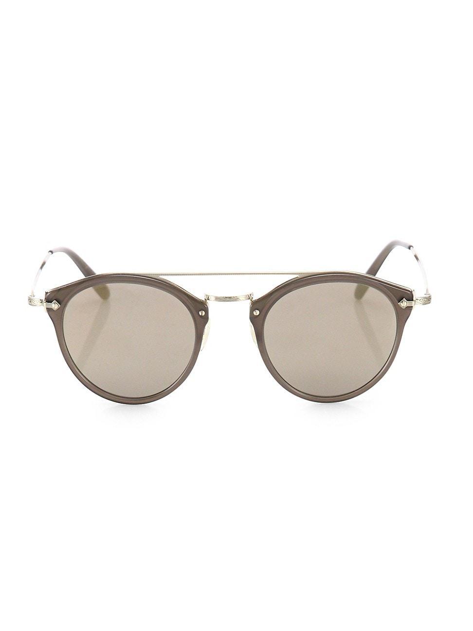 Mens Remick 50MM Round Sunglasses Product Image