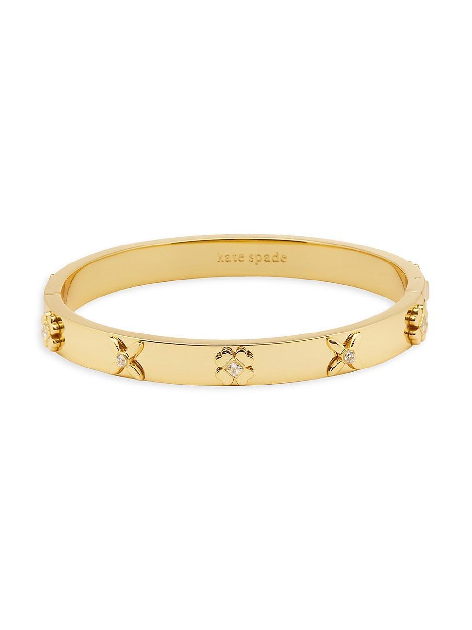 kate spade new york Heritage Bloom Hinged Bangle Bracelet Product Image