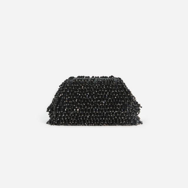 Black Crystal Clutch Product Image