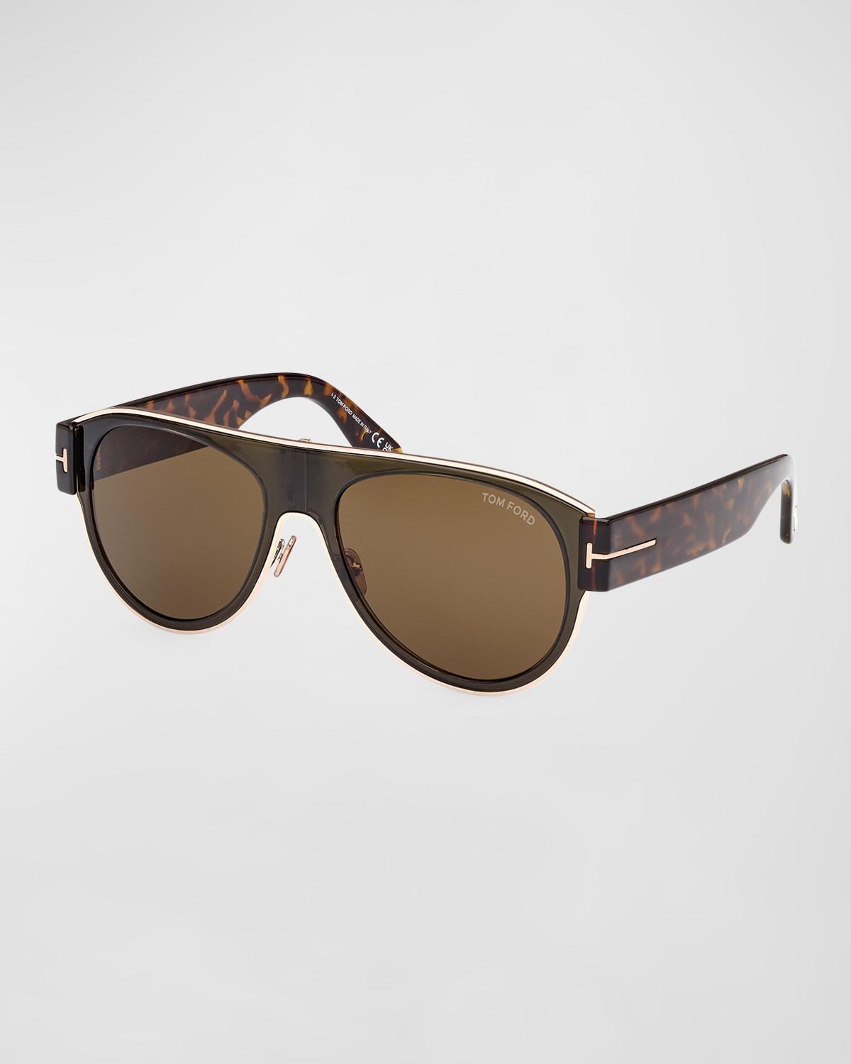 Mens Lyle 58MM Pilot Sunglasses Product Image